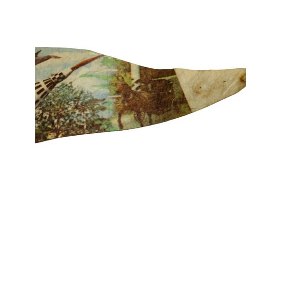 Vintage 29.5 Inch Dutch Wonderland Pennant Souvenir Felt Flag Lancaster PA - Picture 7 of 11